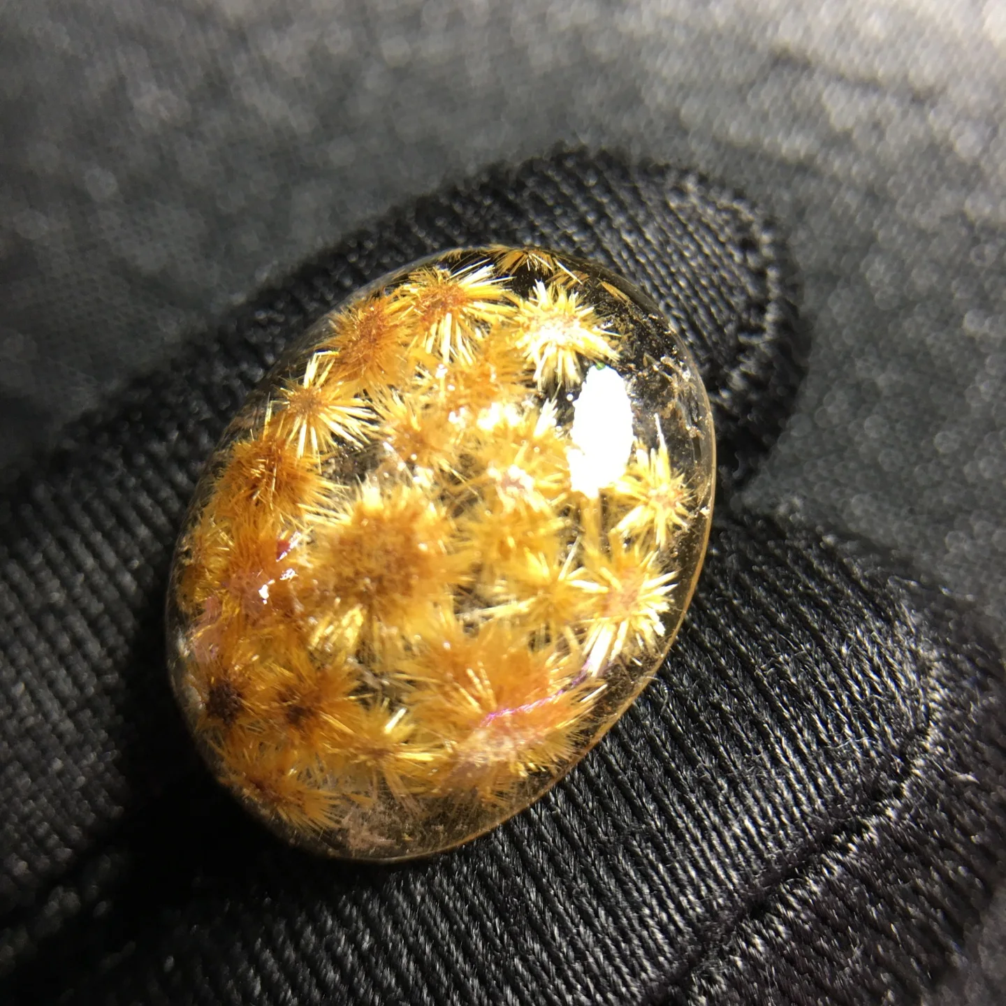 Natural Gold Rutilated Quartz Pendant Rutilated Quartz Flower 19.5/15/5.6mm Men Women Brazil AAAAAAA
Natural Gold Rutilated Quartz Pendant Rutilated Quartz Flower 19.5/15/5.6mm Men Women Brazil AAAAAAA