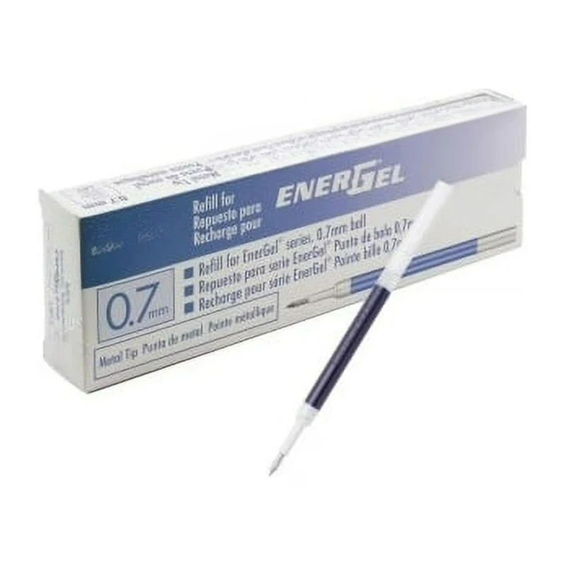 7mm Liquid Gel Pen Refill 0.70 mm, Fine Point - Blue Ink - Smudge Proof, Smear Proof, Quick-drying Ink, Glob-free, Smooth Writing - 12 / Box
7mm Liquid Gel Pen Refill 0.70 mm, Fine Point - Blue Ink - Smudge Proof, Smear Proof, Quick-drying Ink, Glob-free, Smooth Writing - 12 / Box