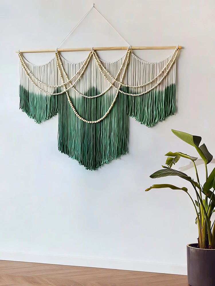 Handwoven Large Size Dyed Tapestry Home Decor Wall Hanging for Living Room Bedroom Bohemian Tassel Nordic Style Cotton Fabric
Handwoven Large Size Dyed Tapestry Home Decor Wall Hanging for Living Room Bedroom Bohemian Tassel Nordic Style Cotton Fabric