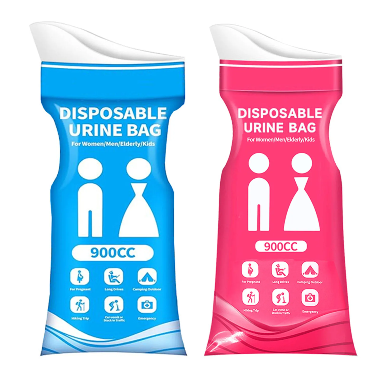 8Pcs Outdoor Emergency Urinate Bags 900ML Disposable Vomiting Bag Unisex Urinal Bag For Women Men Portable Travel Toilet Bag
8Pcs Outdoor Emergency Urinate Bags 900ML Disposable Vomiting Bag Unisex Urinal Bag For Women Men Portable Travel Toilet Bag