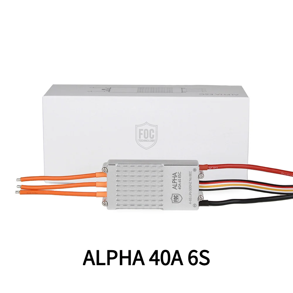 T-MOTOR ALPHA 40A 6S FOC Multi-Rotor UAVs ESC Electronic Speed Controller for Brushless Motor Multicopter RC Drone MN501S MN601S
T-MOTOR ALPHA 40A 6S FOC Multi-Rotor UAVs ESC Electronic Speed Controller for Brushless Motor Multicopter RC Drone MN501S MN601S