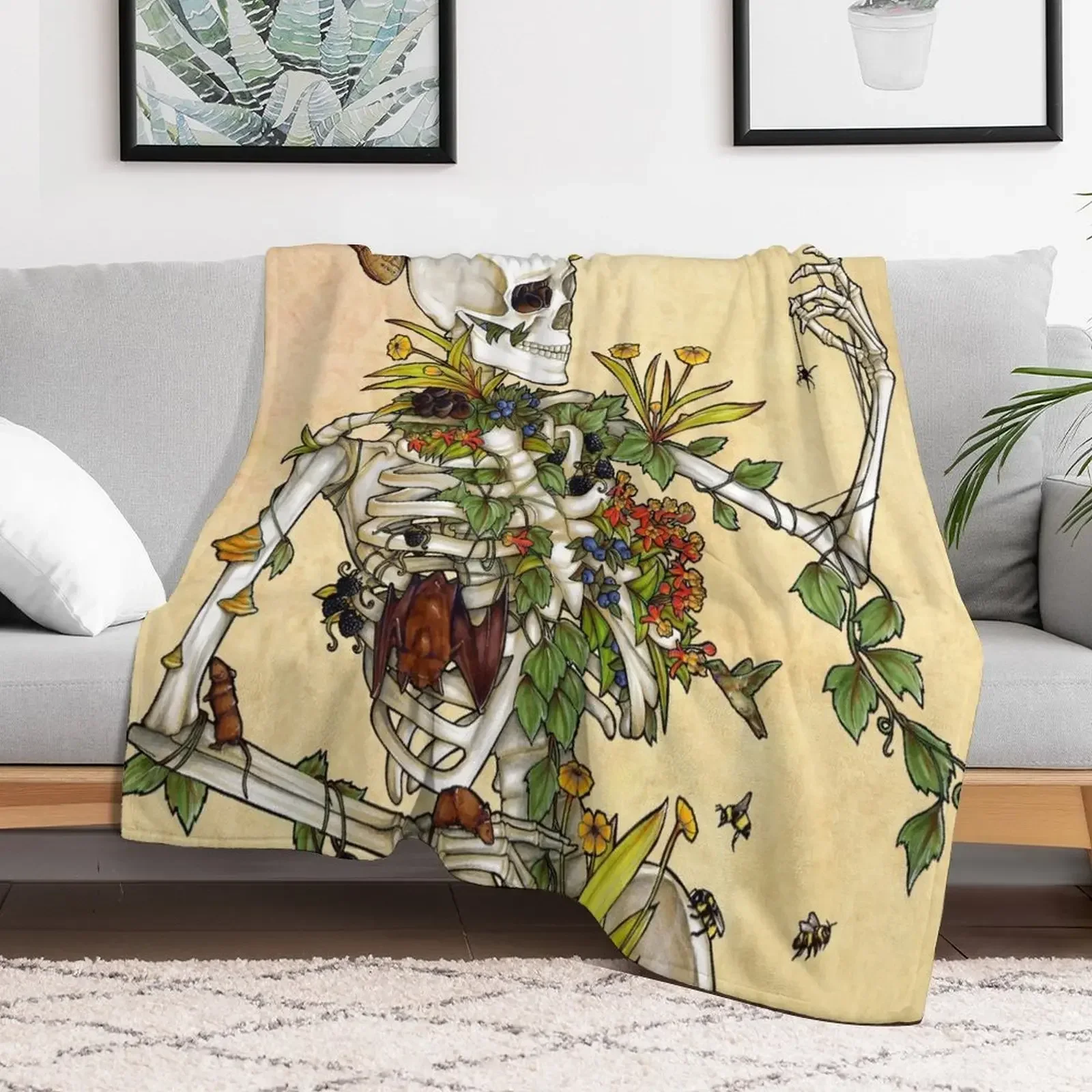 Bones and Botany Throw Blanket Beach Cute Plaid christmas gifts Flannel Fabric Blankets
Bones and Botany Throw Blanket Beach Cute Plaid christmas gifts Flannel Fabric Blankets