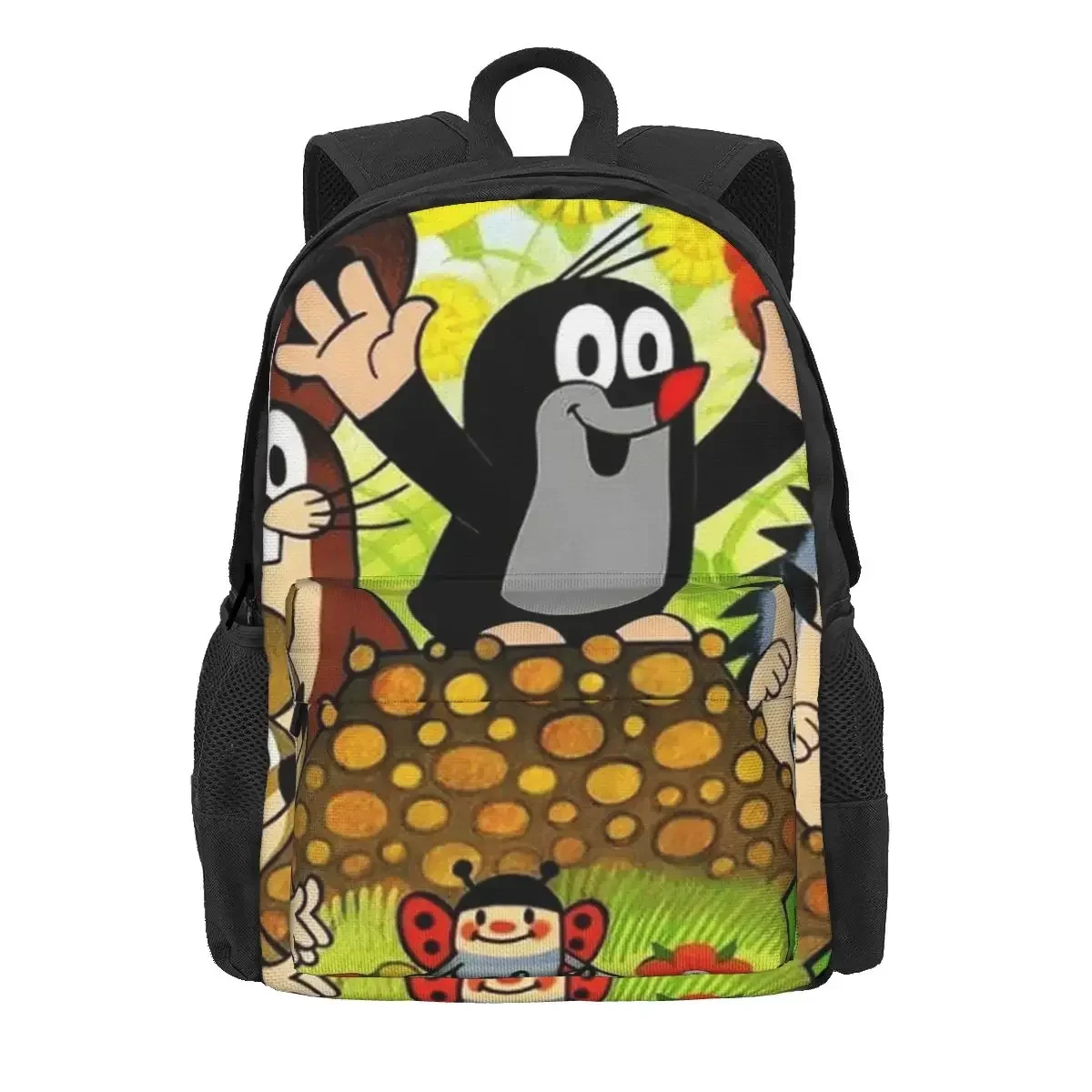 Cute Happy Mole Krtek Backpacks Boys Girls Bookbag Students School Bags Cartoon Kids Rucksack Laptop Rucksack Shoulder Bag
Cute Happy Mole Krtek Backpacks Boys Girls Bookbag Students School Bags Cartoon Kids Rucksack Laptop Rucksack Shoulder Bag