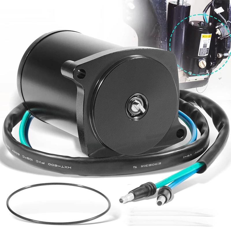 430-22011 Outboard Tilt Trim Motor 12V for Mercury Marine All Models 135-250HP Replace for 828708, 828708T, 878265A1, 878265A4
430-22011 Outboard Tilt Trim Motor 12V for Mercury Marine All Models 135-250HP Replace for 828708, 828708T, 878265A1, 878265A4