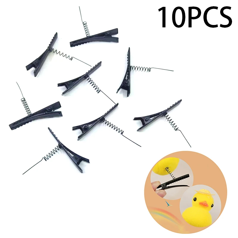 10PCS 4cm Black Metal Hair Clip With Tip Spring Crocodile Clip For Handmade DIY Basic Universal Hair Clips Creative Headwear
10PCS 4cm Black Metal Hair Clip With Tip Spring Crocodile Clip For Handmade DIY Basic Universal Hair Clips Creative Headwear
