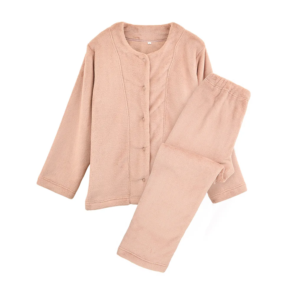 High Quality Fleece Warm Sleepwear Set For Women New Winter Thicken Pajamas Female Long Sleeve Home Wear Pijama Mujer Invierno
High Quality Fleece Warm Sleepwear Set For Women New Winter Thicken Pajamas Female Long Sleeve Home Wear Pijama Mujer Invierno