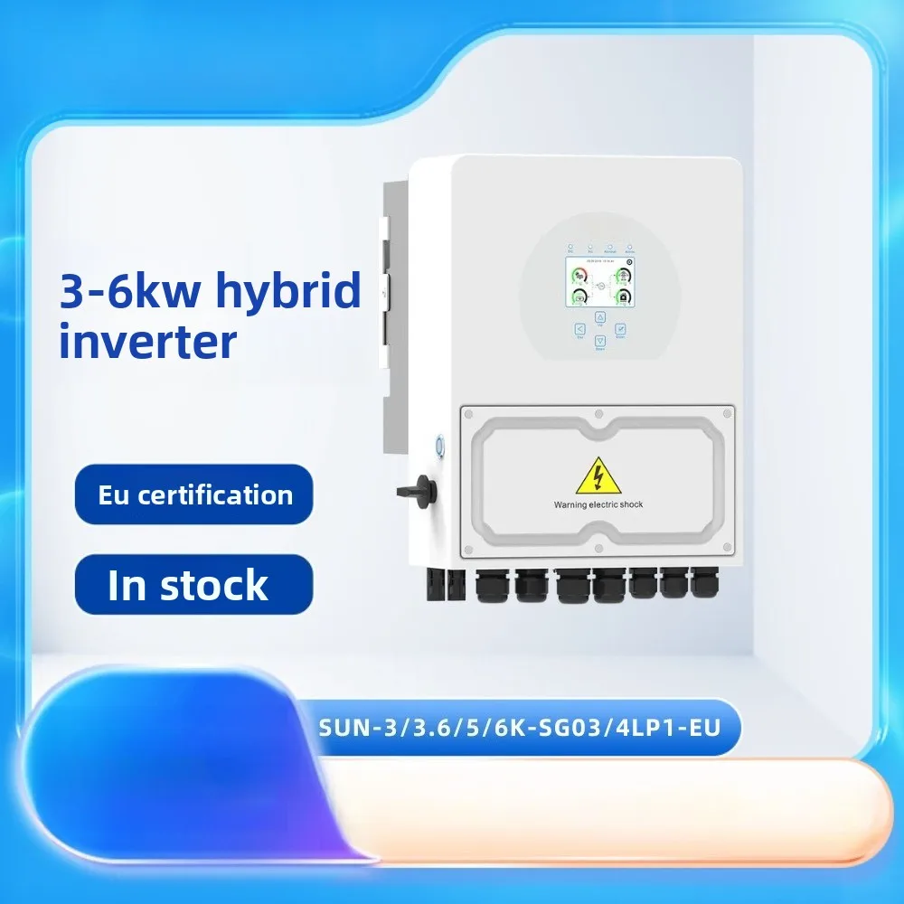 SUN-3/3.6/5/6K-SG03/4LP1-EU Single Phase Low Voltage Hybrid Inverter – 3-6kW On/Off Grid Solar Inverter for Home Energy Storage
SUN-3/3.6/5/6K-SG03/4LP1-EU Single Phase Low Voltage Hybrid Inverter – 3-6kW On/Off Grid Solar Inverter for Home Energy Storage