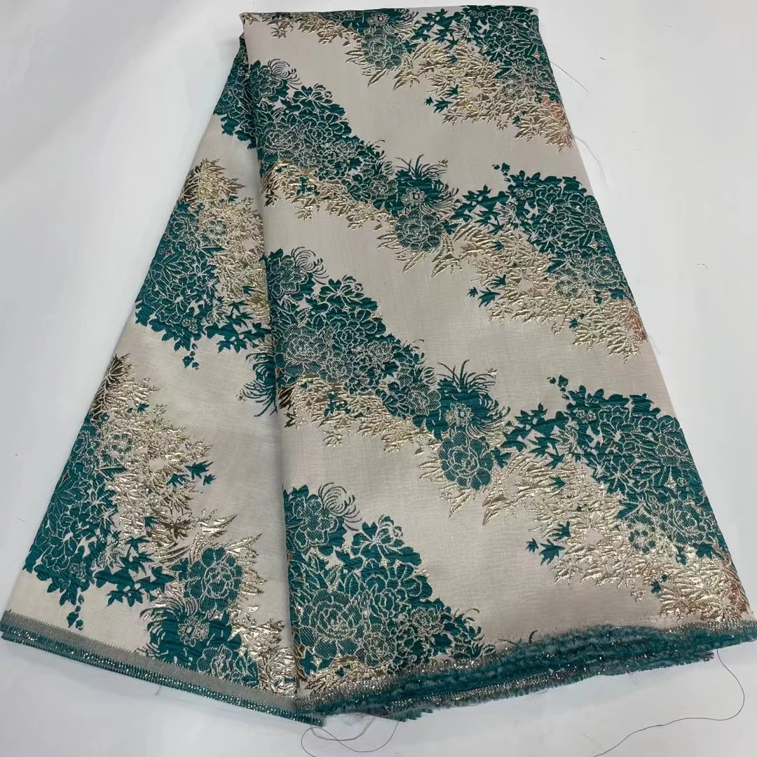 Latest Green Jacquard French Lace Fabric 2022 African Lace Fabric Organza Brocade Lace Fabric For Nigerian Party Dress KJK22152
Latest Green Jacquard French Lace Fabric 2022 African Lace Fabric Organza Brocade Lace Fabric For Nigerian Party Dress KJK22152