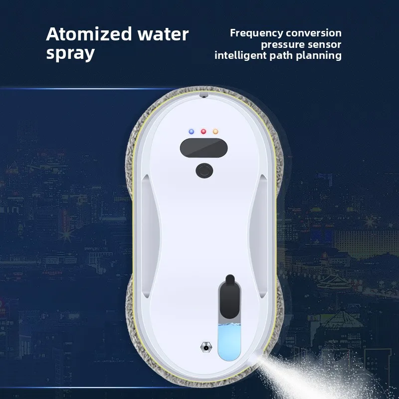 Window Cleaning Robot Automatic Water Spray Household Ultra-thin Remote Control Cleaning Artifact
Window Cleaning Robot Automatic Water Spray Household Ultra-thin Remote Control Cleaning Artifact