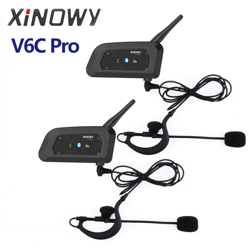 XiNOWY V6C PRO Full Duplex 1200M Football 2 арбитражных арбитражных ушных крючков Bluetooth-гарнитура для внутренней связи
XiNOWY V6C PRO Full Duplex 1200M Football 2 арбитражных арбитражных ушных крючков Bluetooth-гарнитура для внутренней связи