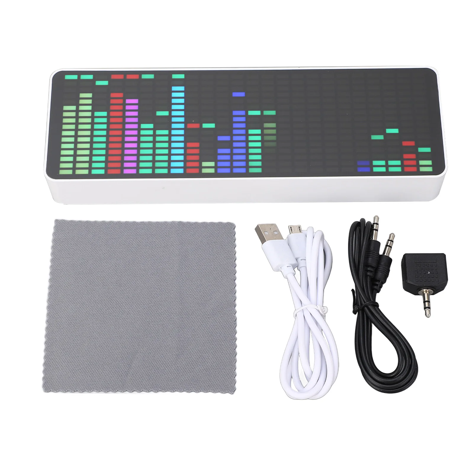 1624 LED Music Spectrum Display Display LED Music Spectrum Display Bright Voice Sensor ABS Resistance for Entertainment
1624 LED Music Spectrum Display Display LED Music Spectrum Display Bright Voice Sensor ABS Resistance for Entertainment