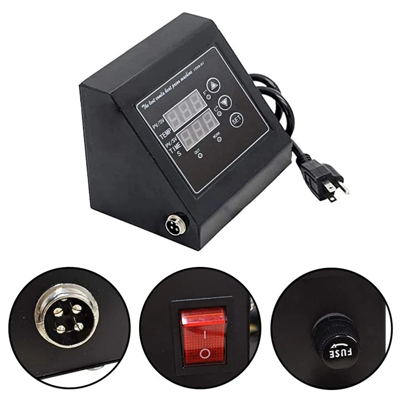 Heat Machine Control Box K Type Temperature Controller For 12 X 15Inch K-Type Heat Machine US Plug
Heat Machine Control Box K Type Temperature Controller For 12 X 15Inch K-Type Heat Machine US Plug