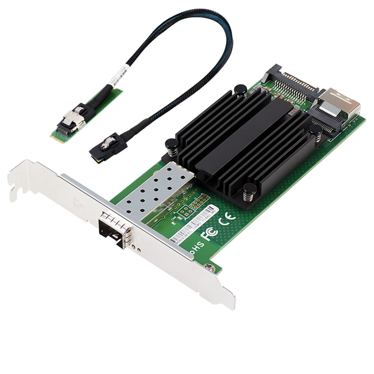 82599-1SFP+M.2 10G для 82599 EN Chip Однопортовый сетевой адаптер Ethernet X520-DA1, без оптоволоконного модуля 10G
82599-1SFP+M.2 10G для 82599 EN Chip Однопортовый сетевой адаптер Ethernet X520-DA1, без оптоволоконного модуля 10G