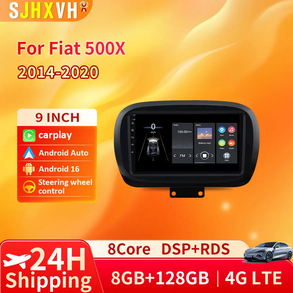 Android 16 For Fiat 500X 2014 - 2020 2K QLED Android Car Radio Multimedia Video Player GPS AI Voice CarPlay 4G Stereo
Android 16 For Fiat 500X 2014 - 2020 2K QLED Android Car Radio Multimedia Video Player GPS AI Voice CarPlay 4G Stereo