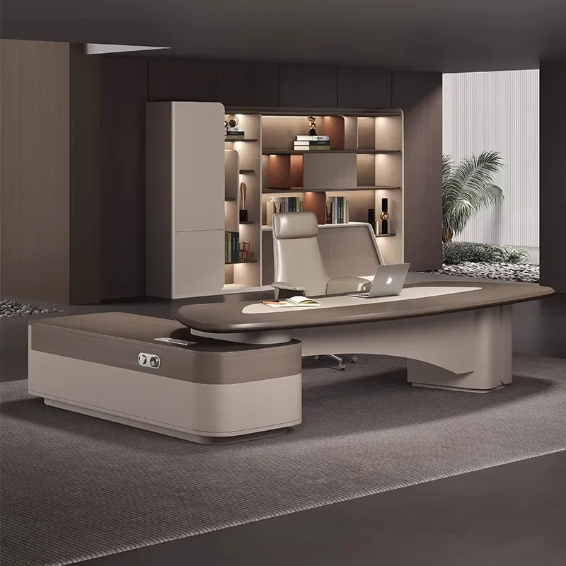 High Quality Designer Office Desk L Shaped Manager Conference Minimalist Office Desk Luxury Executive Metal Bureau Furniture
High Quality Designer Office Desk L Shaped Manager Conference Minimalist Office Desk Luxury Executive Metal Bureau Furniture