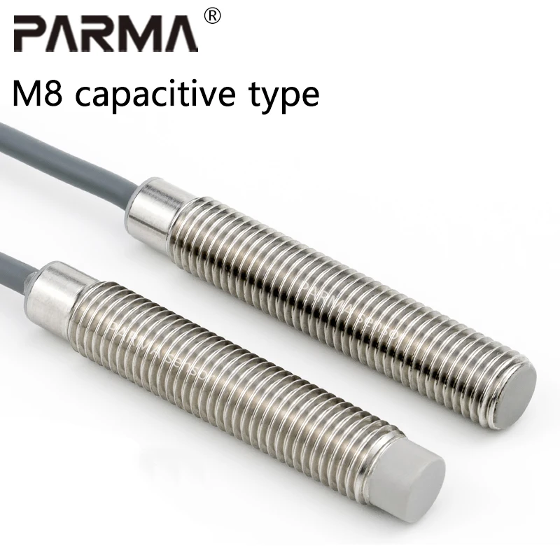 M8 capacitive proximity switch sensor, flush and non-flush induction switch, material line sensor
M8 capacitive proximity switch sensor, flush and non-flush induction switch, material line sensor