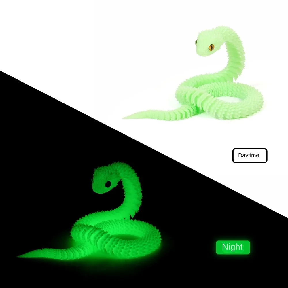 Realistic 3D Printed Snake Toy 30/45/60cm Multicolor Simulated Snake Ornament Rotatable PLA Animal Simulation Model 
Realistic 3D Printed Snake Toy 30/45/60cm Multicolor Simulated Snake Ornament Rotatable PLA Animal Simulation Model