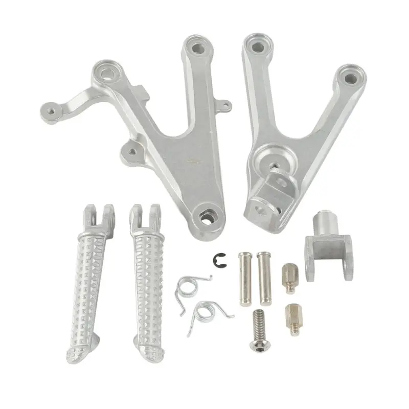 Black/Silver Front Footrest Foot Pegs Bracket For Yamaha YZF R6 YZFR6 2003-2005 YZF-R6S 2006-2009 Motorcycle
Black/Silver Front Footrest Foot Pegs Bracket For Yamaha YZF R6 YZFR6 2003-2005 YZF-R6S 2006-2009 Motorcycle