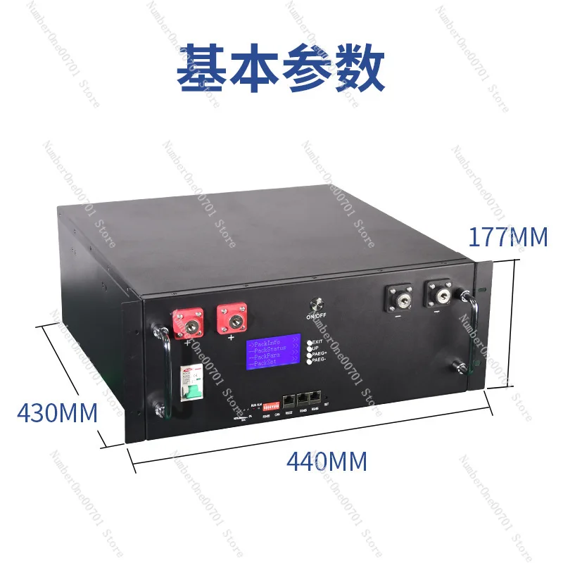 Rack-mounted 51.2V 100AH Lithium Iron Phosphate Energy Storage Battery 5KW 48V Photovoltaic Energy Storage
Rack-mounted 51.2V 100AH Lithium Iron Phosphate Energy Storage Battery 5KW 48V Photovoltaic Energy Storage