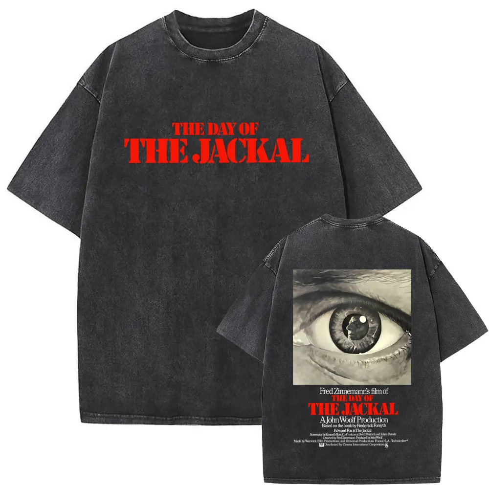 Washed Vintage TV Play The Day of The Jackal T-shirt Eddie Redmayne T Shirts Men Women Fashion Casual Oversized T-shirts Tops
Washed Vintage TV Play The Day of The Jackal T-shirt Eddie Redmayne T Shirts Men Women Fashion Casual Oversized T-shirts Tops