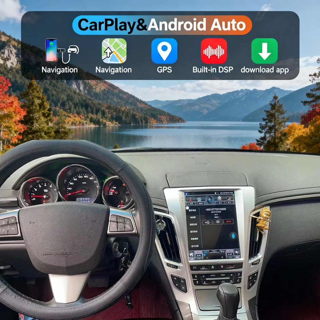 Style Android 13 For Cadillac CTS 2007-2012 Car DVD Multimedia Video Player Auto Radio GPS Navigation 4G Stereo WIFI Head Unit
Style Android 13 For Cadillac CTS 2007-2012 Car DVD Multimedia Video Player Auto Radio GPS Navigation 4G Stereo WIFI Head Unit