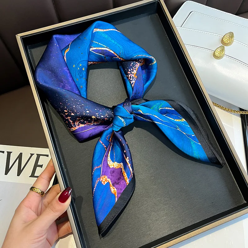 Pure Silk 2023 Fashion Headscarf Square Satin Scarf For Women Print Shawl Foulard Hijab Neckerchief Headband Hair Wrap Bandana
Pure Silk 2023 Fashion Headscarf Square Satin Scarf For Women Print Shawl Foulard Hijab Neckerchief Headband Hair Wrap Bandana