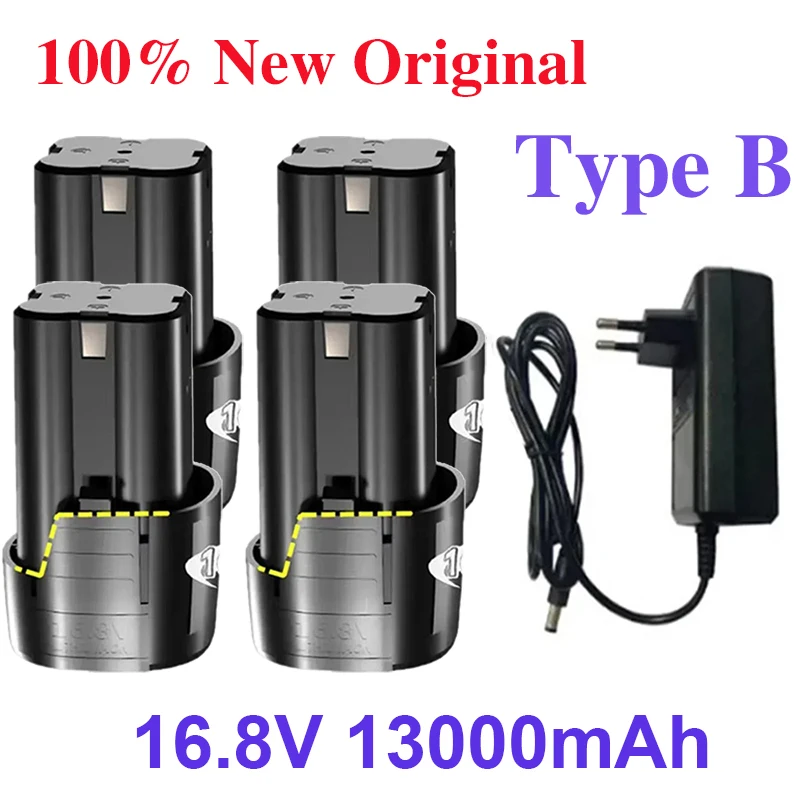 100% new 16.8V.13000mAh. Tool. Electric. Battery, rechargeable drill. Screwdriver. Wireless. Electric drill.
100% new 16.8V.13000mAh. Tool. Electric. Battery, rechargeable drill. Screwdriver. Wireless. Electric drill.
