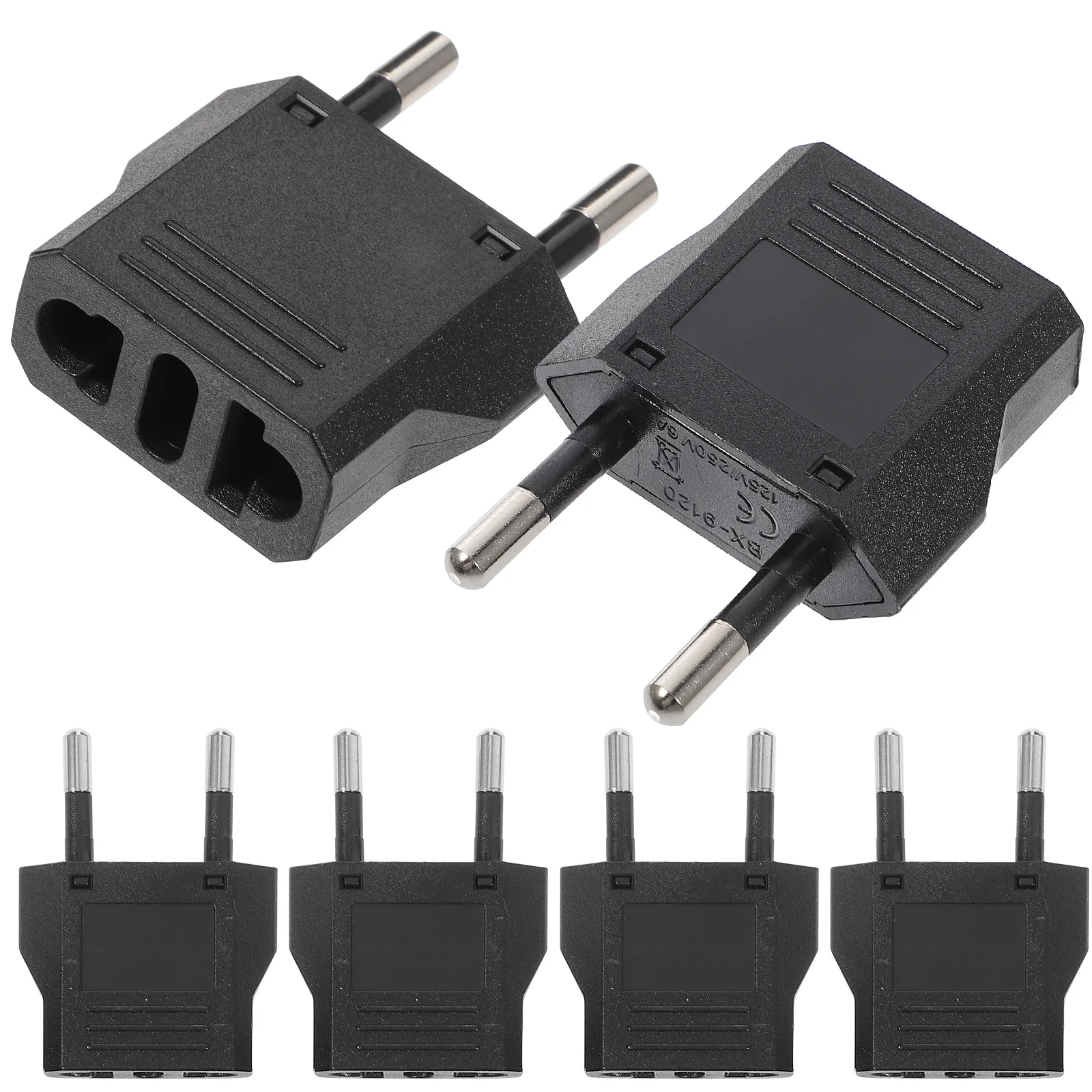 6pcs Copper Plug Adapter for US to EU Sockets Compact Converter Voltage Adaptor Home Office Use Stable Design
6pcs Copper Plug Adapter for US to EU Sockets Compact Converter Voltage Adaptor Home Office Use Stable Design