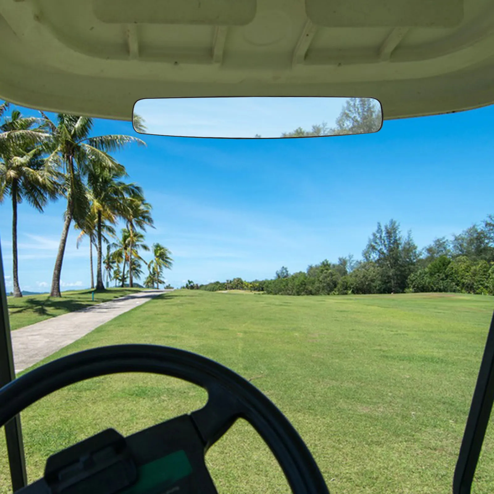 1Set Golf Cart Rear View Mirror Central Convex Mirror Wide Field of View Clear Hd Glass ABS Material Easy Install Universal Fit
1Set Golf Cart Rear View Mirror Central Convex Mirror Wide Field of View Clear Hd Glass ABS Material Easy Install Universal Fit
