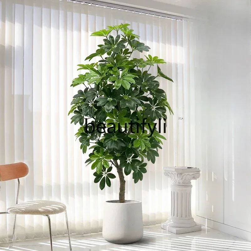 A13 Duck foot wood simulated green plant potted plant large bionic fake tree floor decoration ornament
A13 Duck foot wood simulated green plant potted plant large bionic fake tree floor decoration ornament