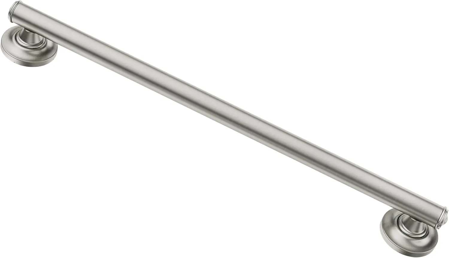 24-Inch Bathroom Grab Bar with Curled Grip, Brushed Nickel, Supports 500 lbs
24-Inch Bathroom Grab Bar with Curled Grip, Brushed Nickel, Supports 500 lbs