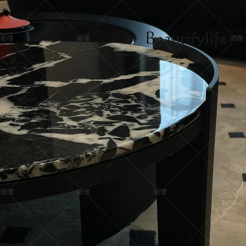X36 Natural Marble Solid Wood Matte Color High Sense 2024 New Coffee Table
X36 Natural Marble Solid Wood Matte Color High Sense 2024 New Coffee Table