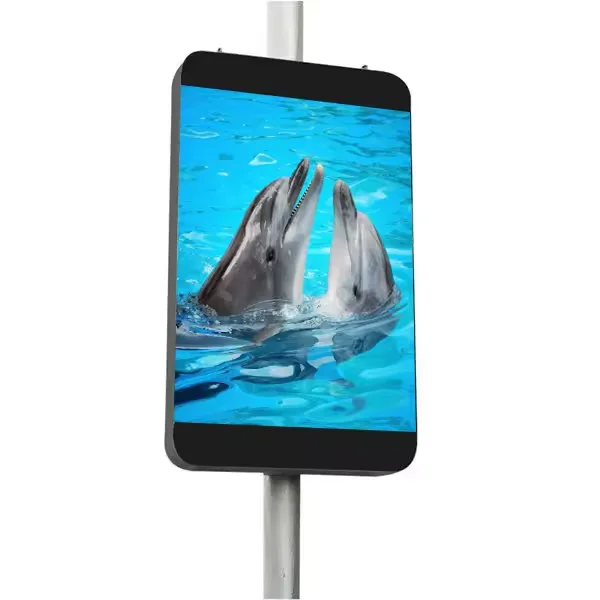 LED Double-sided Outdoor Display P4 Waterproof Street Lamp Pole Advertising Pole SMD Light Pole Double Sides LED Screen Factory
LED Double-sided Outdoor Display P4 Waterproof Street Lamp Pole Advertising Pole SMD Light Pole Double Sides LED Screen Factory