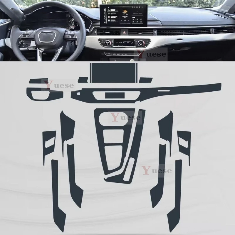 Car Interior Center Console Transparent TPU Protective Film Anti-Scratch Sticker For Audi A5 S5 2021-2023
Car Interior Center Console Transparent TPU Protective Film Anti-Scratch Sticker For Audi A5 S5 2021-2023