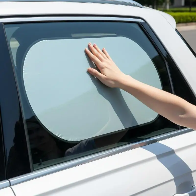 UV-Reflective Car Shade Cover Rear Windshield Sun Protection Heat-Isolation Car
UV-Reflective Car Shade Cover Rear Windshield Sun Protection Heat-Isolation Car