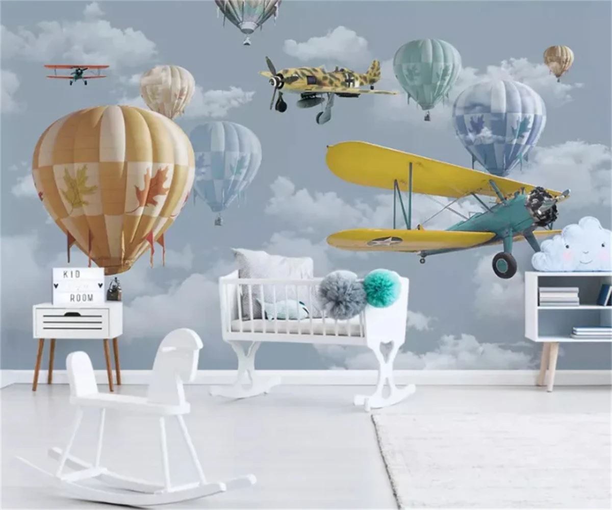 Beibehang пользовательские шелковистые papel de parede 3d обои скандинавский современный самолет индивидуальный воздушный шар фон детской комнаты
Beibehang пользовательские шелковистые papel de parede 3d обои скандинавский современный самолет индивидуальный воздушный шар фон детской комнаты