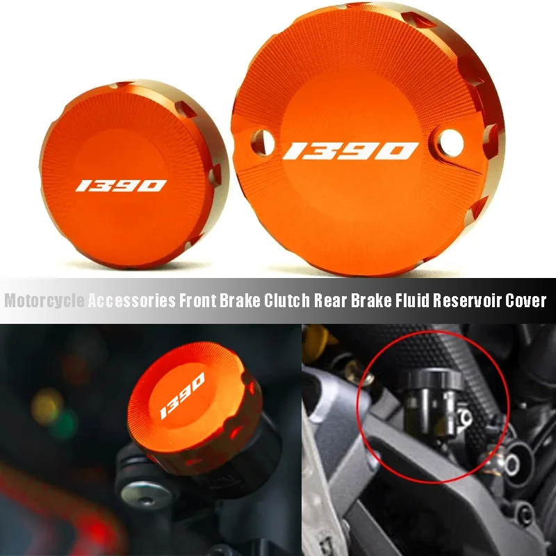 For KTM 1390 Super Adventure 1390 Super Duke R 2024+ Motorcycle Accessories Front Brake Clutch Rear Brake Fluid Reservoir Cover
For KTM 1390 Super Adventure 1390 Super Duke R 2024+ Motorcycle Accessories Front Brake Clutch Rear Brake Fluid Reservoir Cover