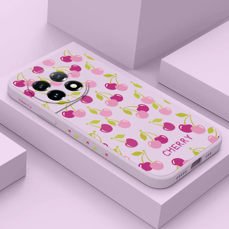 Purple Cherry Phone Case For Oneplus 13 13R 12 12R 11 11R 10 10R 10T 9R 9RT 9 8T 8 7 7T Pro 5G Liquid Silicone Cover
Purple Cherry Phone Case For Oneplus 13 13R 12 12R 11 11R 10 10R 10T 9R 9RT 9 8T 8 7 7T Pro 5G Liquid Silicone Cover