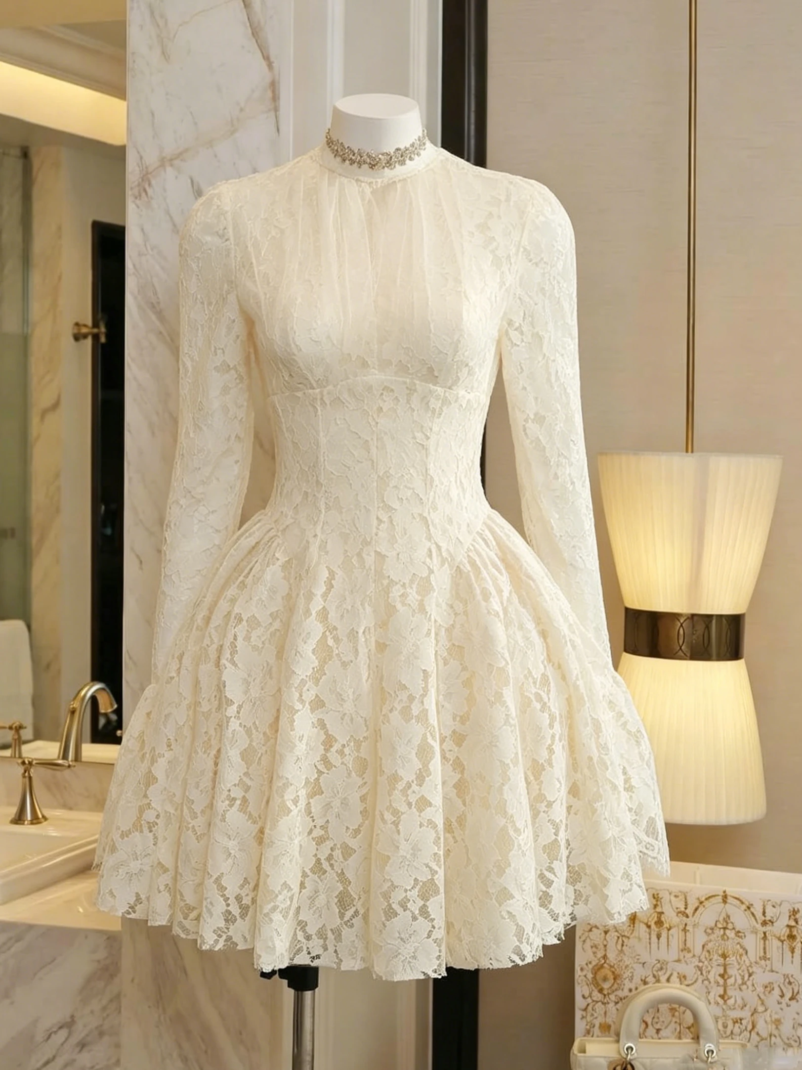 Elegant Lace Dress Women's Summer Luxury High Waist Fairy Skirt Long Sleeve Slim Fit City Commute Date Travel Casual Elegant
Elegant Lace Dress Women's Summer Luxury High Waist Fairy Skirt Long Sleeve Slim Fit City Commute Date Travel Casual Elegant