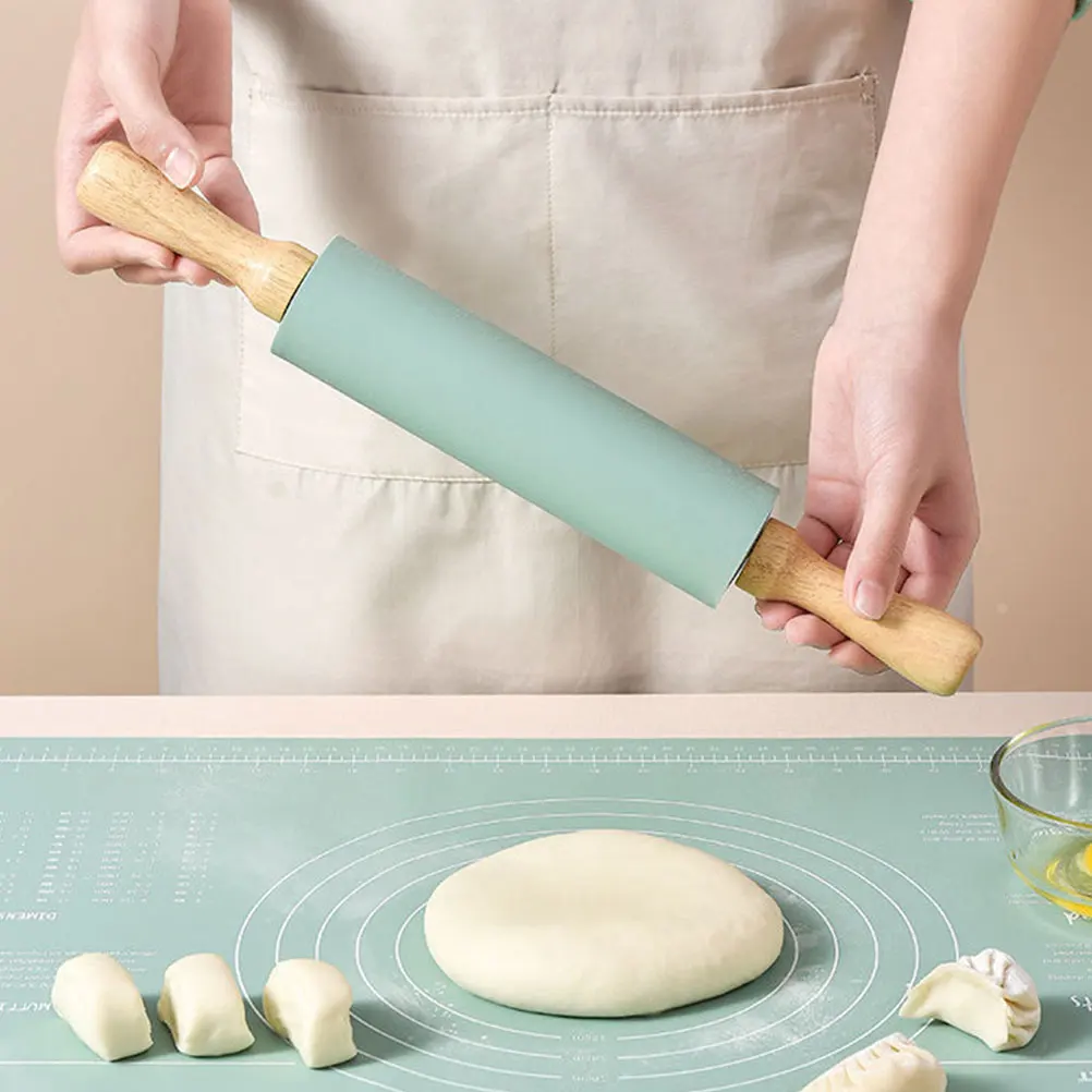 1 комплект, силиконовый коврик для теста, валик для выпечки, кухонный коврик для выпечки хлеба, пирога, антипригарная противоскользящая доска для замешивания, аксессуар для теста 
1 комплект, силиконовый коврик для теста, валик для выпечки, кухонный коврик для выпечки хлеба, пирога, антипригарная противоскользящая доска для замешивания, аксессуар для теста