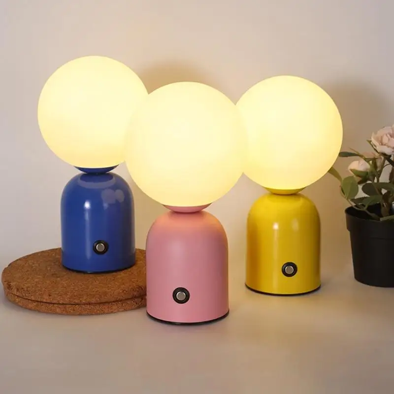 Modern Bedroom LED Table Light Ball Bedroom Reading Lamp Stepless Dimming Night Light Bedside Desk Decoration D2RD
Modern Bedroom LED Table Light Ball Bedroom Reading Lamp Stepless Dimming Night Light Bedside Desk Decoration D2RD