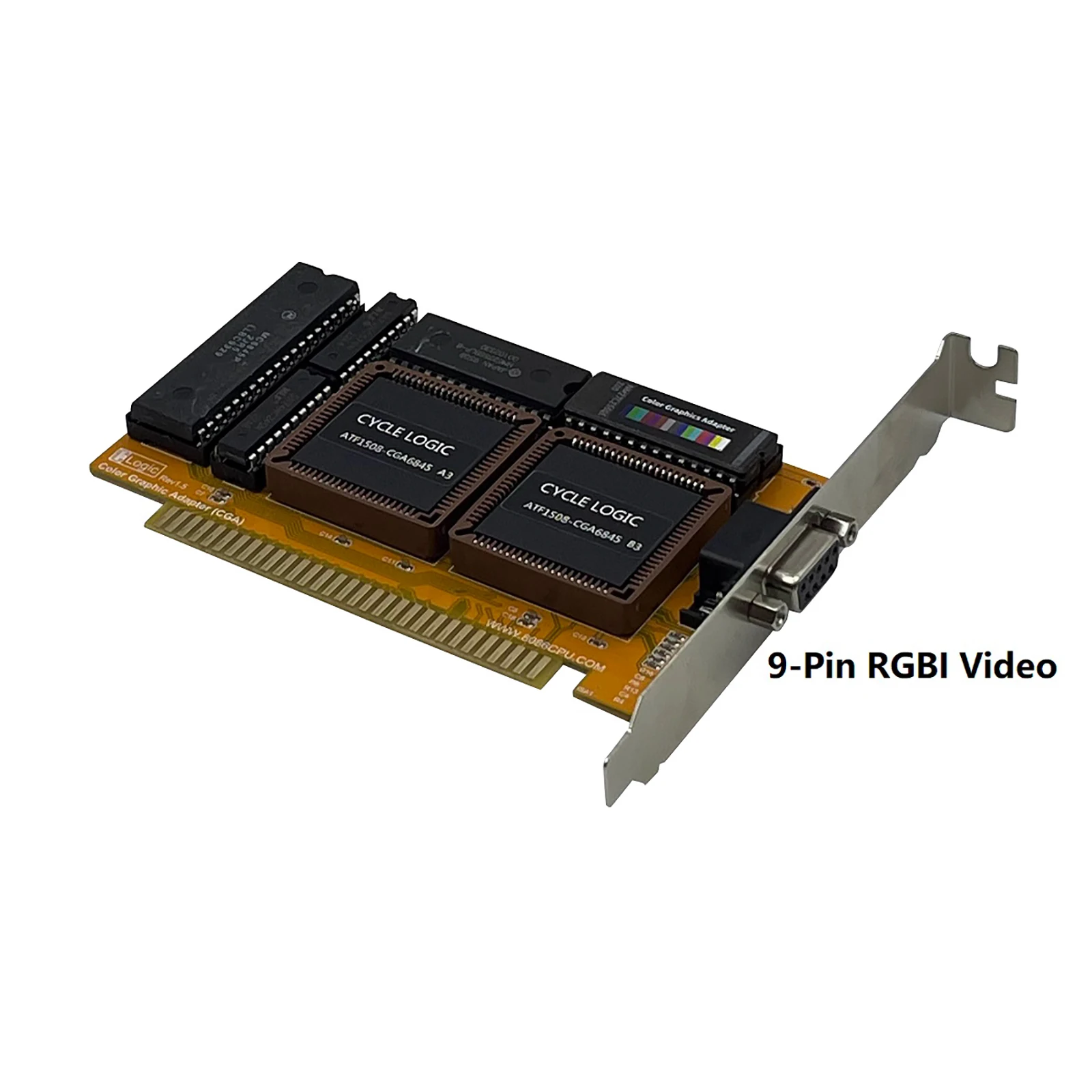 CGA Graphics Vintage Card with ISA interface 16KB For IBM PC CGA Vintage Card 6845 Color Graphic Adapter ISA for PC for IBM
CGA Graphics Vintage Card with ISA interface 16KB For IBM PC CGA Vintage Card 6845 Color Graphic Adapter ISA for PC for IBM