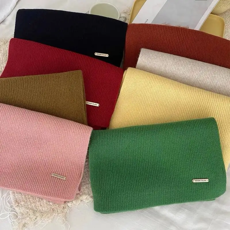 Superior Sheep Wool Knit Scarf Winter Women Shawl Lovers Neckerchief Male Classic Pure Color Soft Warm Comfortable
Superior Sheep Wool Knit Scarf Winter Women Shawl Lovers Neckerchief Male Classic Pure Color Soft Warm Comfortable