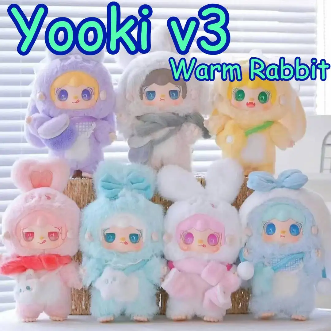 Yooki v3 Warm Rabbit Cute Plush Toy Pendant Blind Box Mystery Box Backpack Keychain Fashion Doll Gift Collection Surprise Gifts
Yooki v3 Warm Rabbit Cute Plush Toy Pendant Blind Box Mystery Box Backpack Keychain Fashion Doll Gift Collection Surprise Gifts