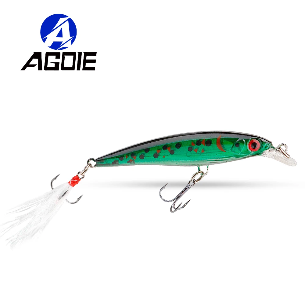 Agoie Popular Minnow Fishing Lure 9cm 7g Minnow Crank Wobblers For Pike Perfect For Freshwater And Saltwater Fishing Catch More
Agoie Popular Minnow Fishing Lure 9cm 7g Minnow Crank Wobblers For Pike Perfect For Freshwater And Saltwater Fishing Catch More