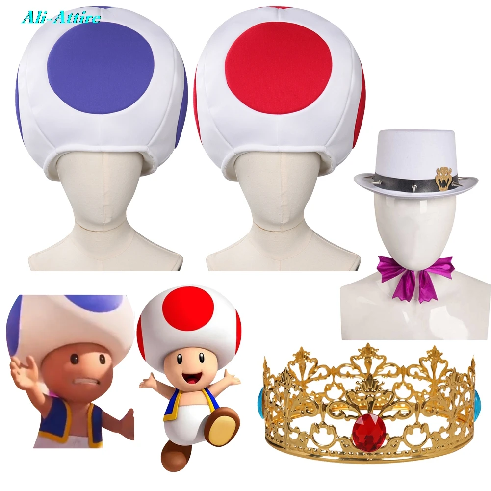 Kinopio Жаба Косплей Фантазия Костюм Шляпа Корона Дети Взрослые Аксессуары Маскировка Дети Грибная Голова Кепка Хэллоуин Карнавальный Опора
Kinopio Жаба Косплей Фантазия Костюм Шляпа Корона Дети Взрослые Аксессуары Маскировка Дети Грибная Голова Кепка Хэллоуин Карнавальный Опора