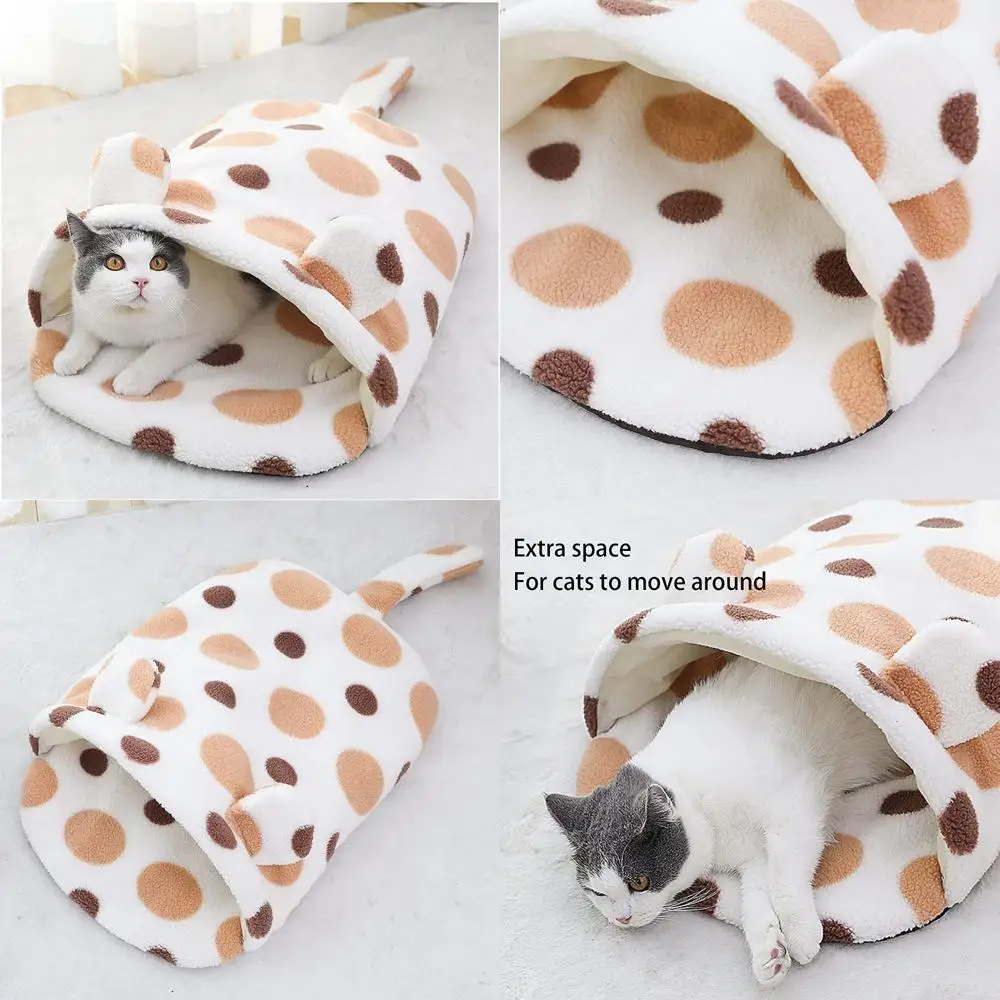 Роскошная пушистая полузакрытая согревающаяся кошачья кровать с флисом премиум-класса и нескользящим дизайном для маленьких животных
Роскошная пушистая полузакрытая согревающаяся кошачья кровать с флисом премиум-класса и нескользящим дизайном для маленьких животных
