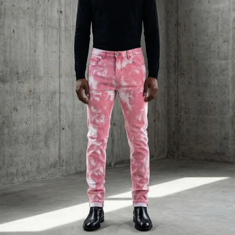 2026 American Retro Y2K Style Tie Dye Slim Stretch Jeans Pants For Men Clothing Straight Luxury Long Trousers Pantalones Hombre
2026 American Retro Y2K Style Tie Dye Slim Stretch Jeans Pants For Men Clothing Straight Luxury Long Trousers Pantalones Hombre
