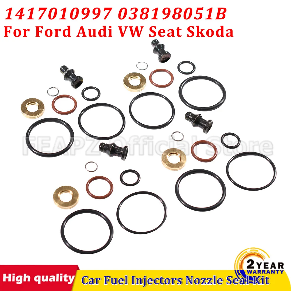 For Ford Audi VW Seat Skoda 1417010997 038198051B 4Sets Car Fuel Injectors Nozzle Seal Kit Replacement Accessories
For Ford Audi VW Seat Skoda 1417010997 038198051B 4Sets Car Fuel Injectors Nozzle Seal Kit Replacement Accessories