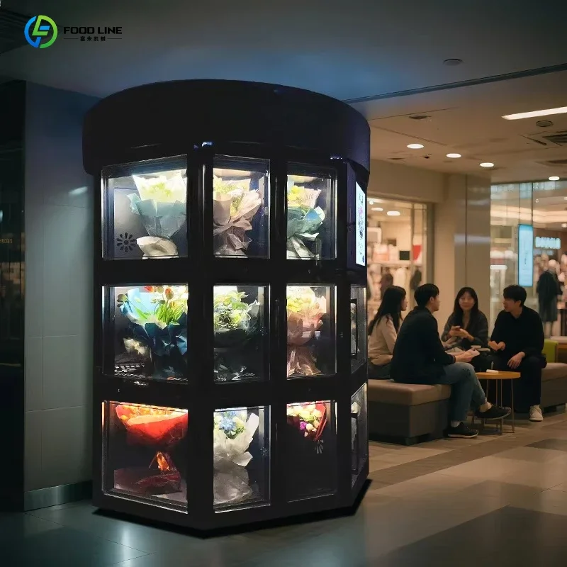 China Customized Automatic Intelligent Refrigeration Self-Service Gifts Flowers Bouquet Vending Machine For Sale Customized
China Customized Automatic Intelligent Refrigeration Self-Service Gifts Flowers Bouquet Vending Machine For Sale Customized